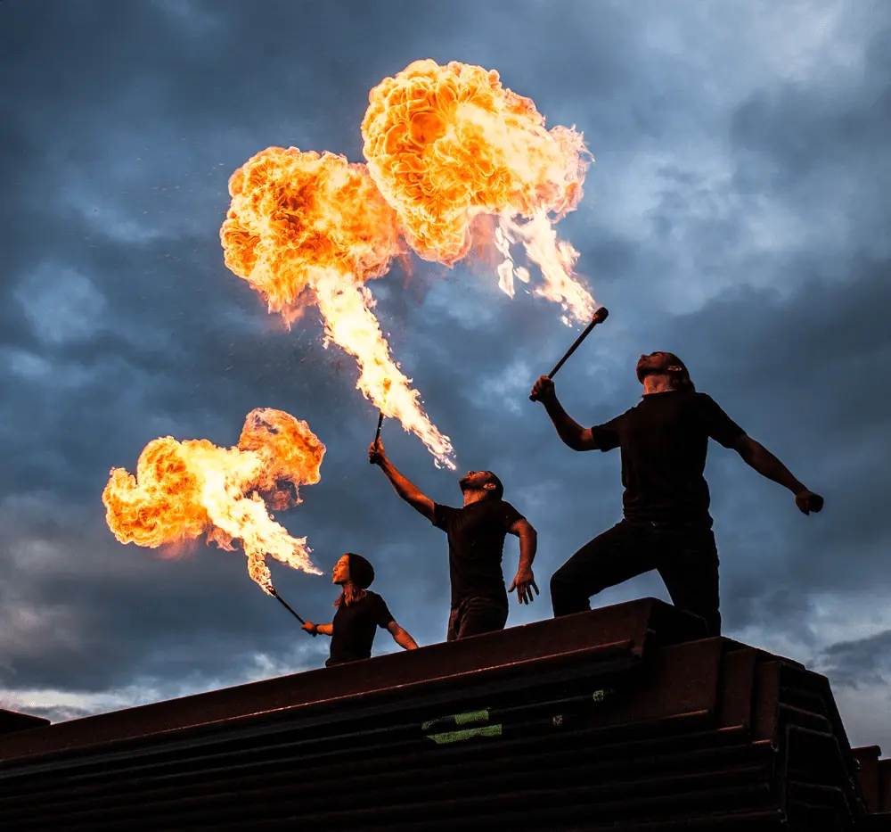 Editorial Fotografie Feuer Aarau